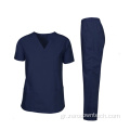 Unisex Fashion Design Nurse Protect Scrub Uniform Σετ